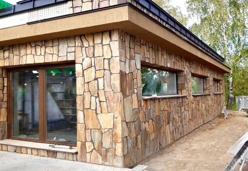 Плитняк кора дерева для фасада купить в Архангельске