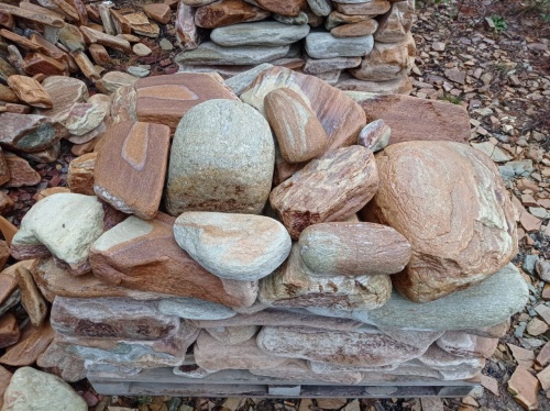 Златолит жёлтый, жёлто-зелёный глыбки и валуны для ланшафтного дизайна купить в Архангельске