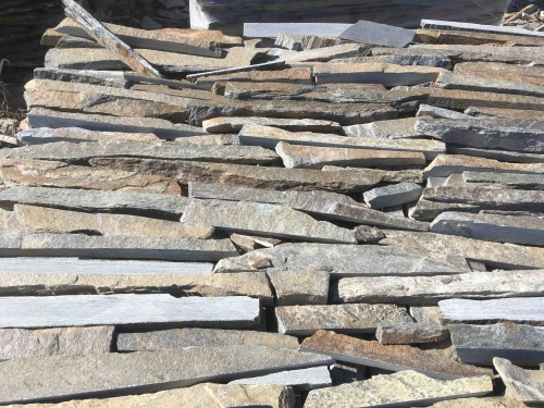 Горбушка златолит мультиколор для облицовки купить в Архангельске