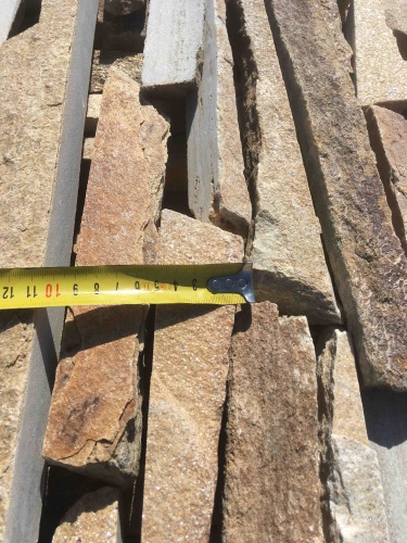 Горбушка златолит золотистый для облицовки купить в Архангельске