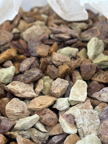 Златолит персиковый декоративная каменная крошка купить в Архангельске