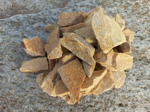 Златолит жёлтый декоративная каменная крошка купить в Архангельске