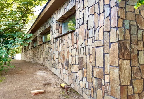 Плитняк кора дерева для цоколя, отмостки купить в Архангельске