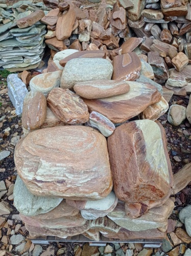 Златолит жёлтый, жёлто-зелёный глыбки и валуны для ланшафтного дизайна купить в Архангельске